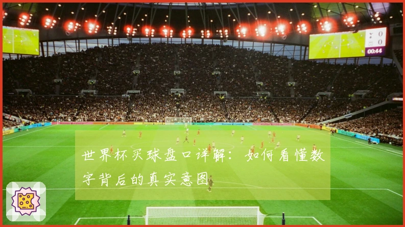 世界杯买球盘口详解：如何看懂数字背后的真实意图